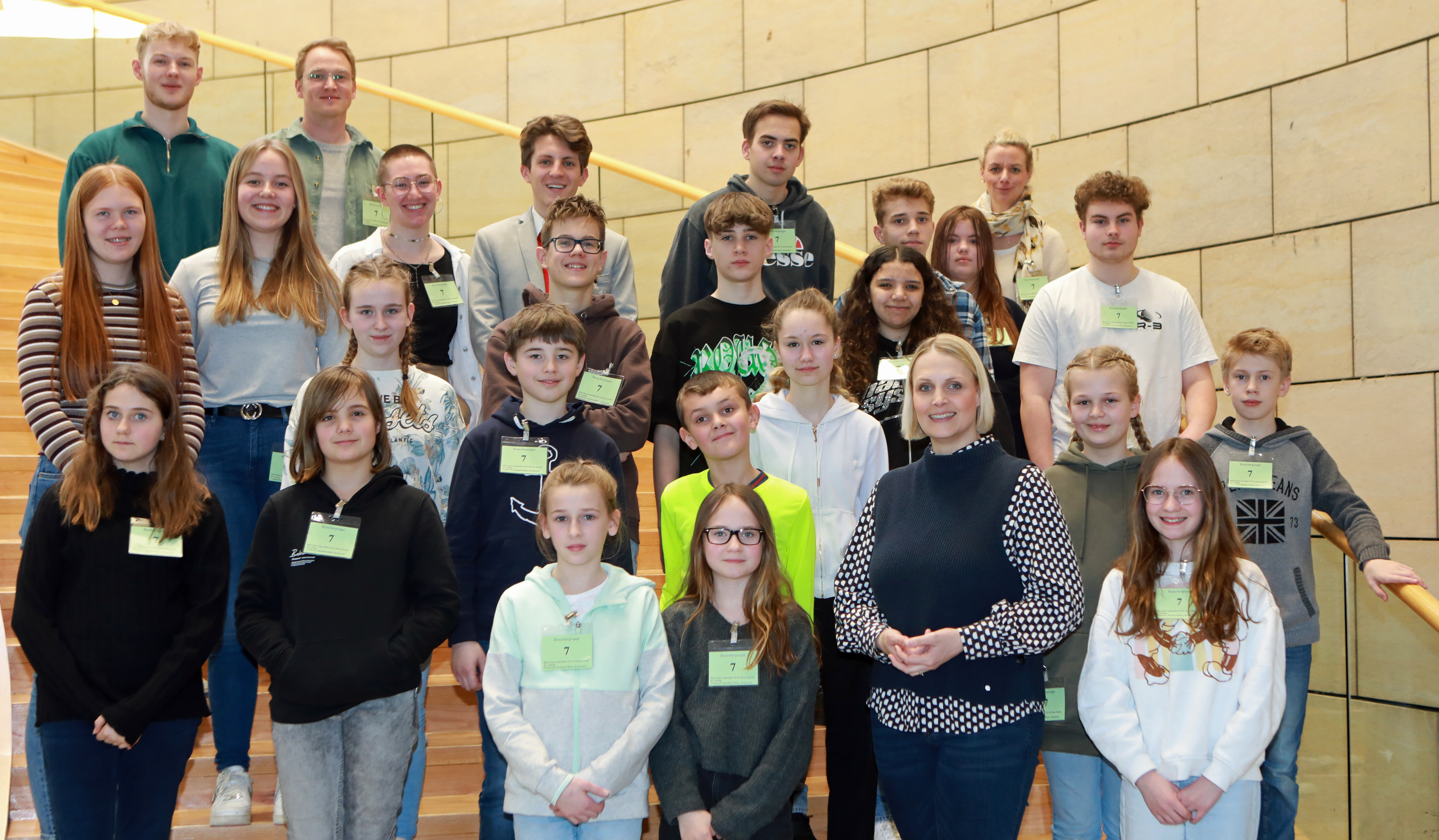  (Foto: Bro Charlotte Quik MdL)
Charlotte Quik MdL mit ihren Gsten aus Schermbeck.

