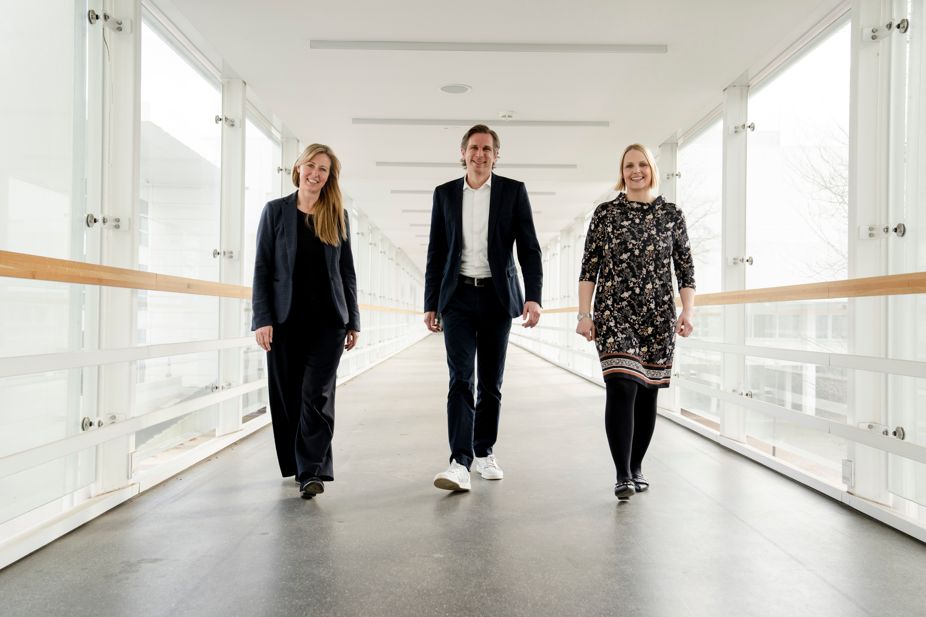 Foto (CDU-Kreisverband Wesel): Julia Zupancic, Sascha van Beek und Charlotte Quik (v. l.)