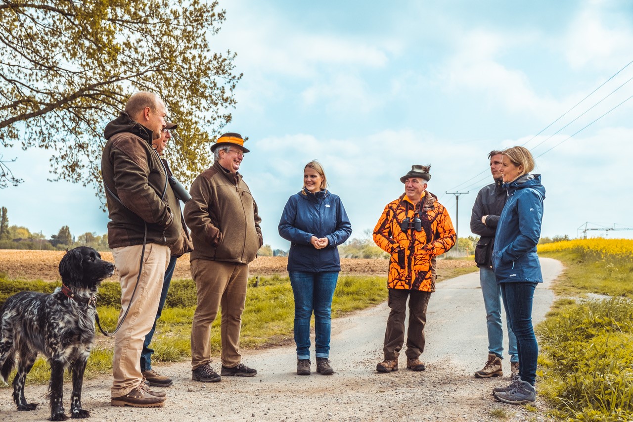 (v.l.) Heinrich Lehmbrock, Alfred Nimphius, Sebastian Falke, Charlotte Quik MdL, Harold Ries, Sascha van Beek und Julia Zupancic.   Foto  CDU Kreisverband Wesel